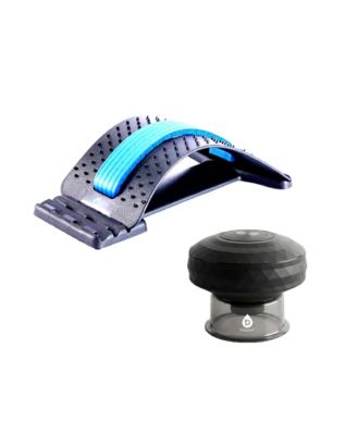 PURSONIC устройство для чашечной терапии и растяжения спины с rechargeable аккумулятором, серия The Ultimate Recovery and Alignment Duo