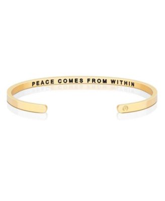 Mantra Peace Comes From Within Bracelet