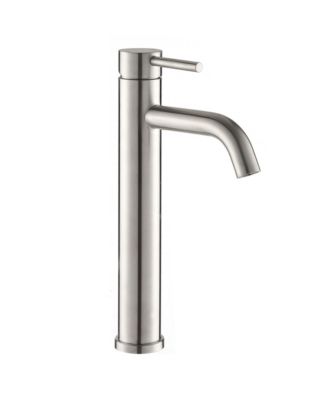 PHYING Modern Brushed Nickel Bathroom Faucet Single Hole Single Handle Vanity Sink Faucet for Bathroom Home Decoration