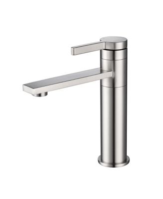 PHYING Industrial Single Handle Bathroom Vanity Sink Faucet Single Hole Vessel Faucet Water Saving Stainless Steel Basin Tap For Bathroom