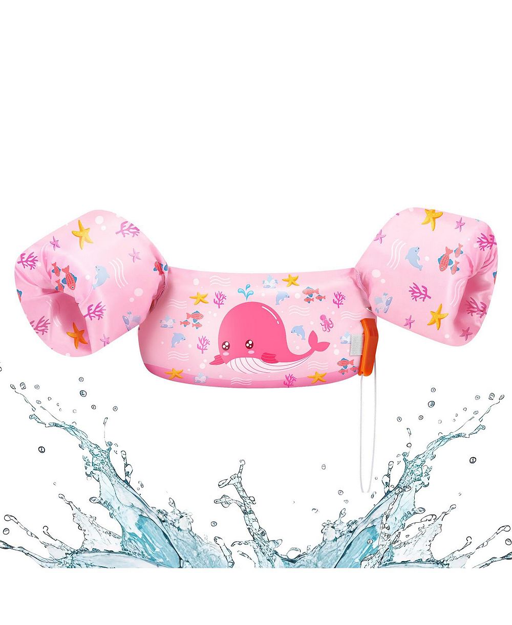 AOFAR Swim Vest Kids Pool Floaties Safety Jacket Water Wing Arm Float