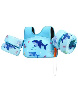 A blue shark for kids 33-66 lbs