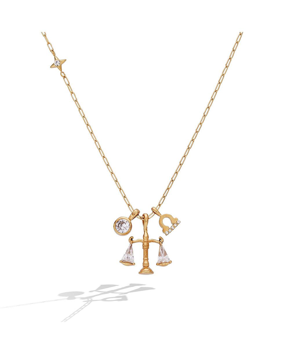 Ожерелье Alex and Ani Libra Zodiac Charm Cluster