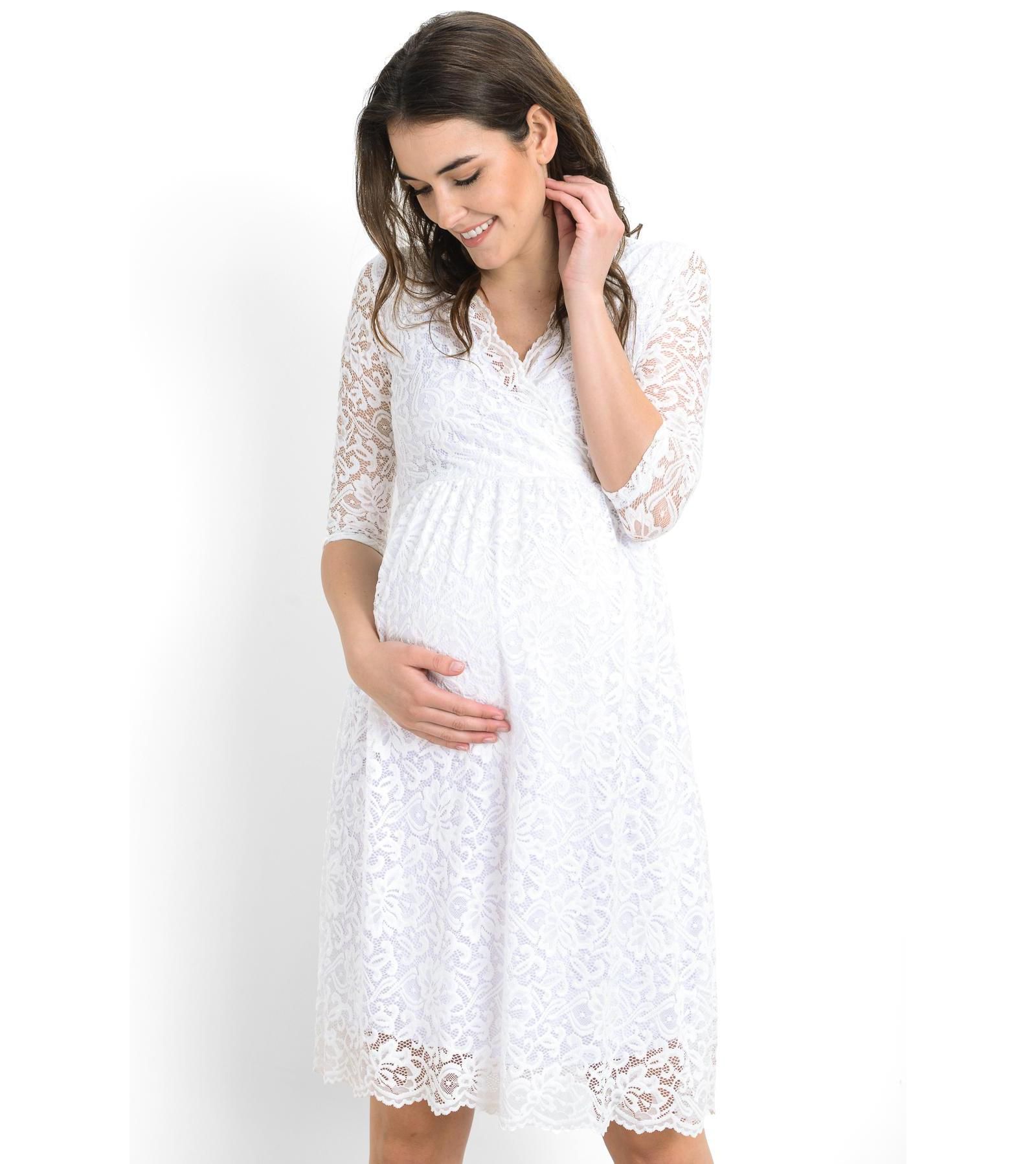 Женское платье для беременных Hello Miz Floral Lace Wrap Nursing