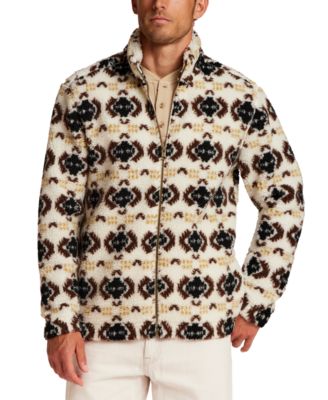 Weatherproof Vintage мужская флисовая куртка Berber с принтом, защищающая от непогоды