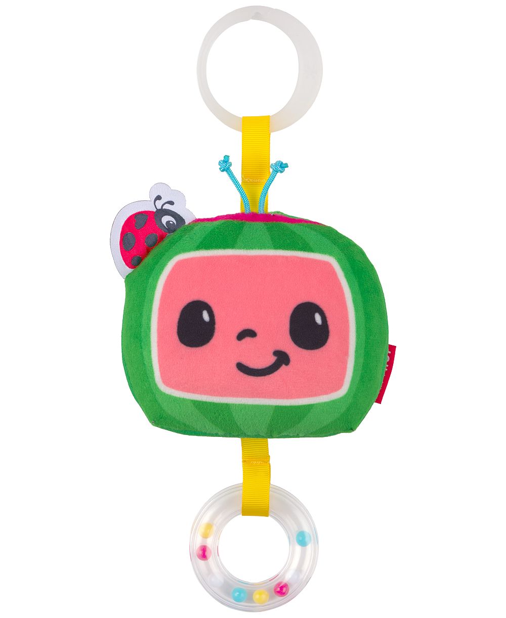 Skip Hop Детская игрушка-подвеска на коляску CoComelon Peek-a-boo Melon для мальчиков и девочек