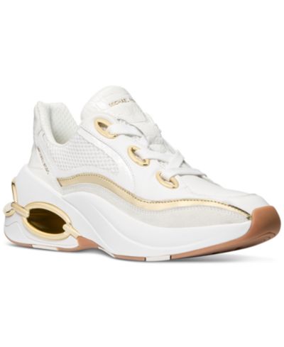 Женские кроссовки Michael Kors Women's Toni Lace-Up Trainer