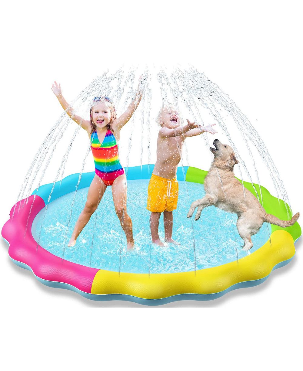 Игровой коврик-спринклер AOFAR Splash Pad для детей и собак