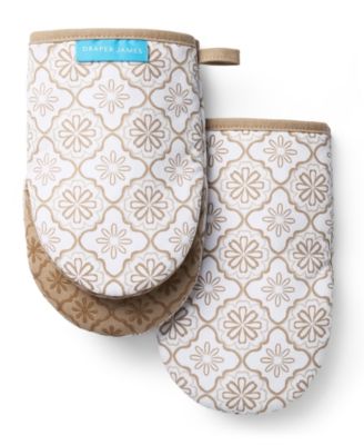 Draper James Allover Geo Floral Mini 2-Pack Oven Mitts