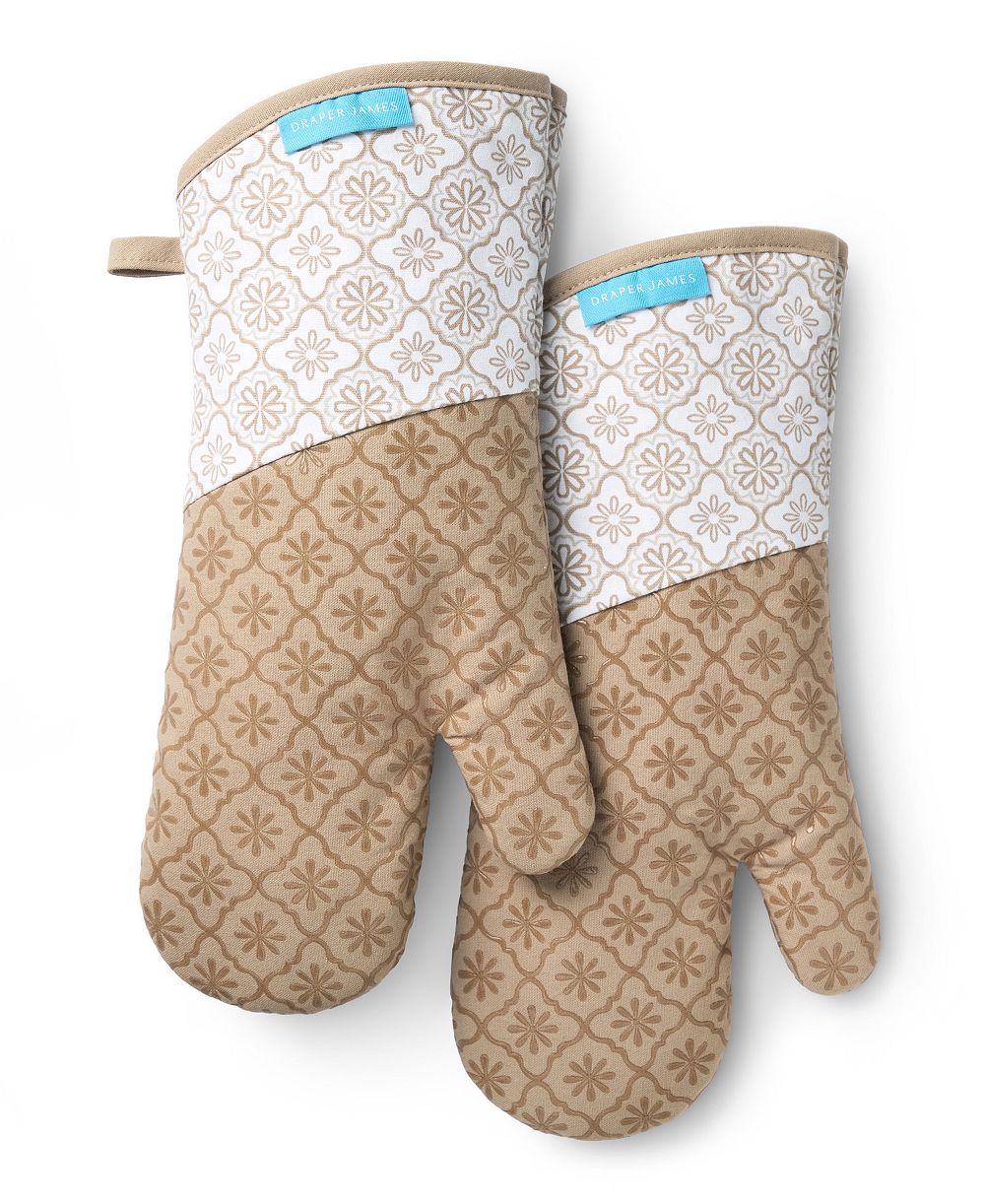 Draper James Allover Geo Floral 2-Pack Oven Mitts