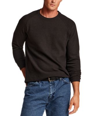 Weatherproof Vintage Men's Ribbed Raglan Crewneck T-Shirt