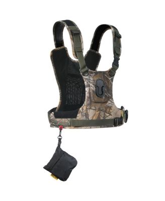 Система крепления Cotton Carrier G3 для зеркальных камер с длинным объективом, Realtree Xtra Camo