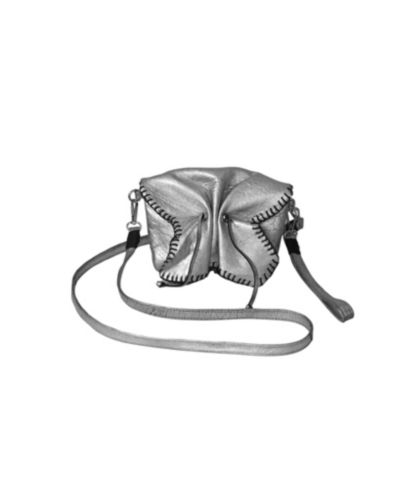 Мини-сумка Carlos Falchi Butterfly из кожи ягненка lambskin leather