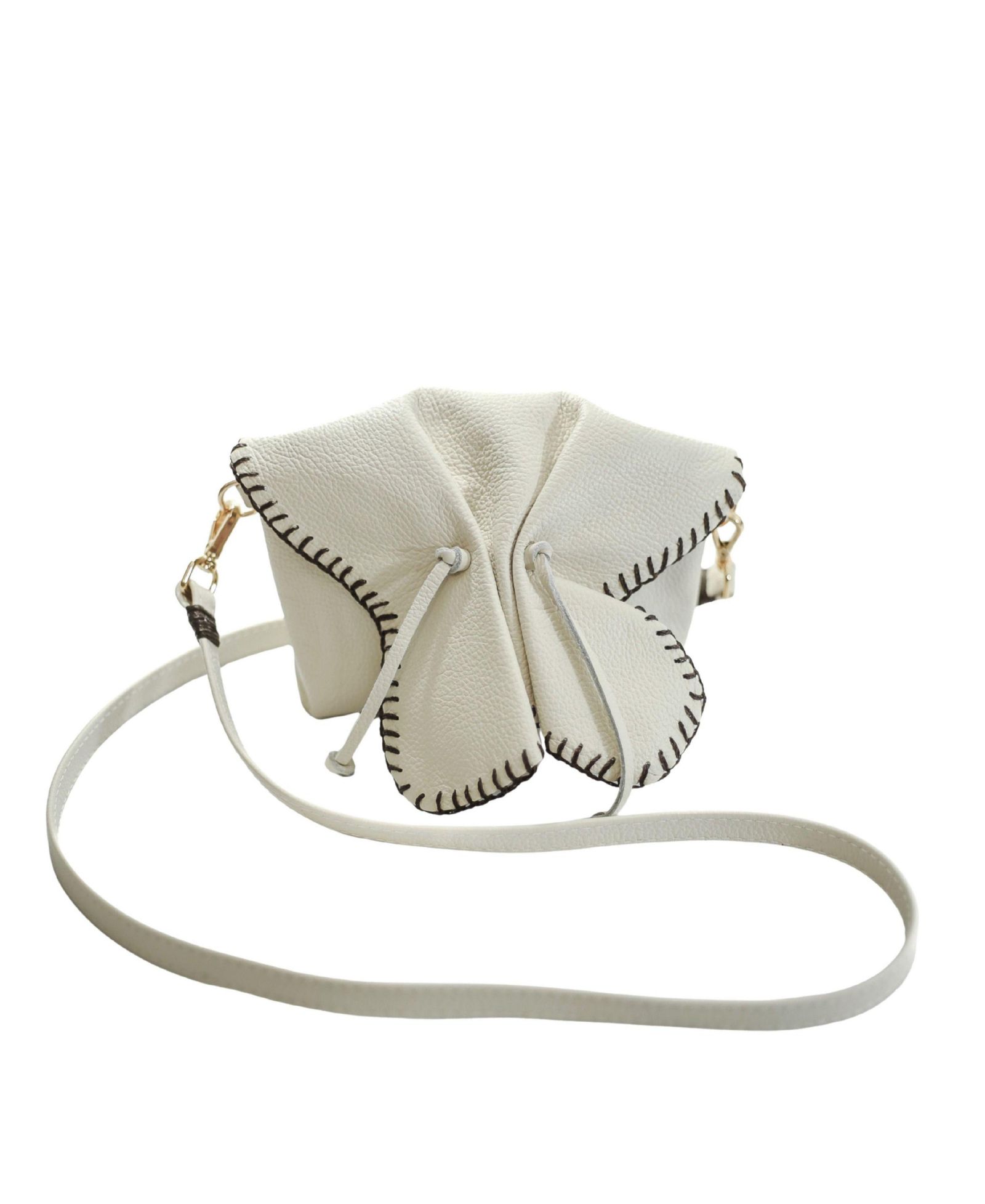 CARLOS FALCHI Mini Butterfly Leather Bag
