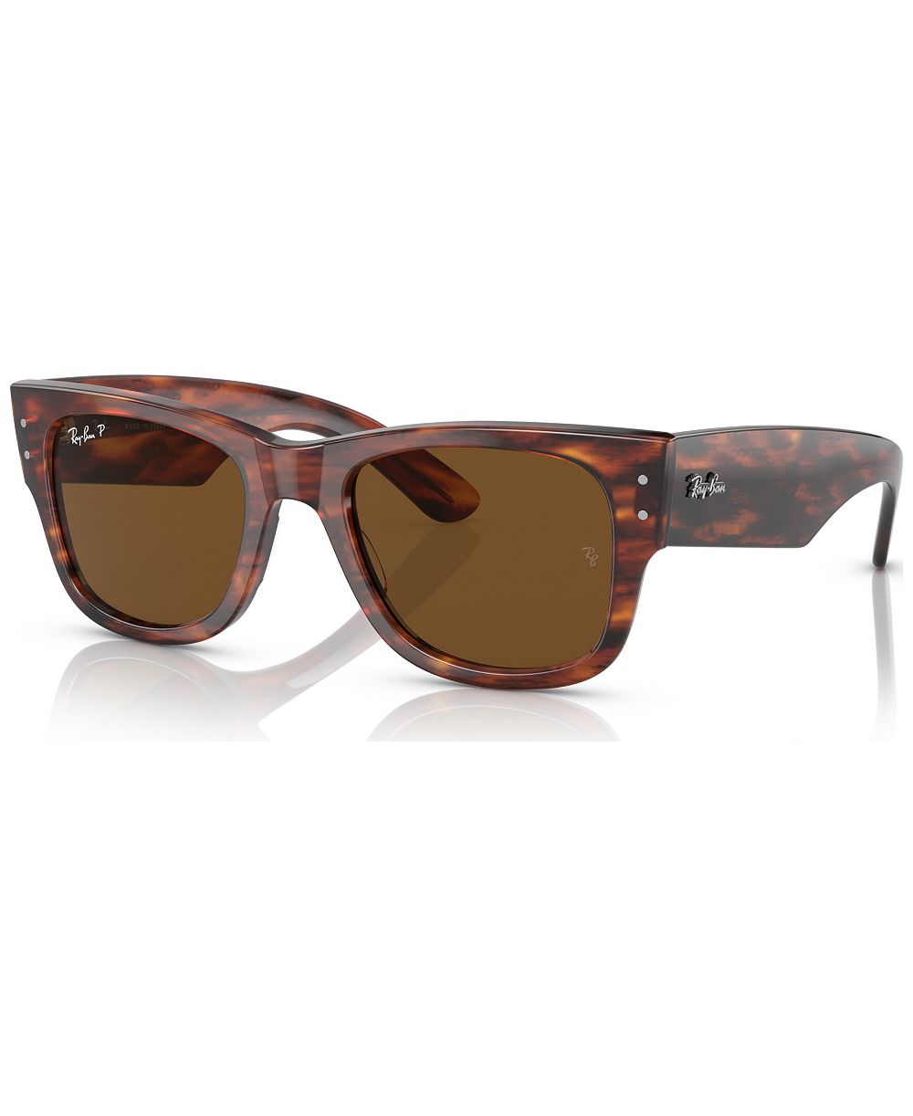 Ray-Ban Unisex Mega Wayfarer 51 Polarized Sunglasses