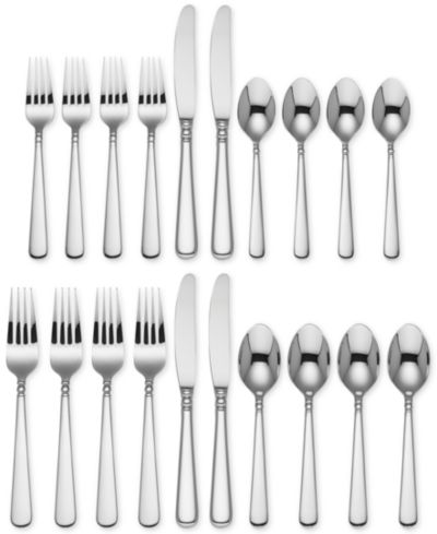 Набор столовых приборов Lenox Pearl Platinum, 20 шт., на 4 персоны