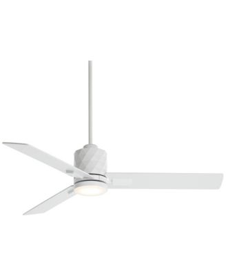 Casa Vieja 54 inch Lex Matte LED Ceiling Fan with Remote