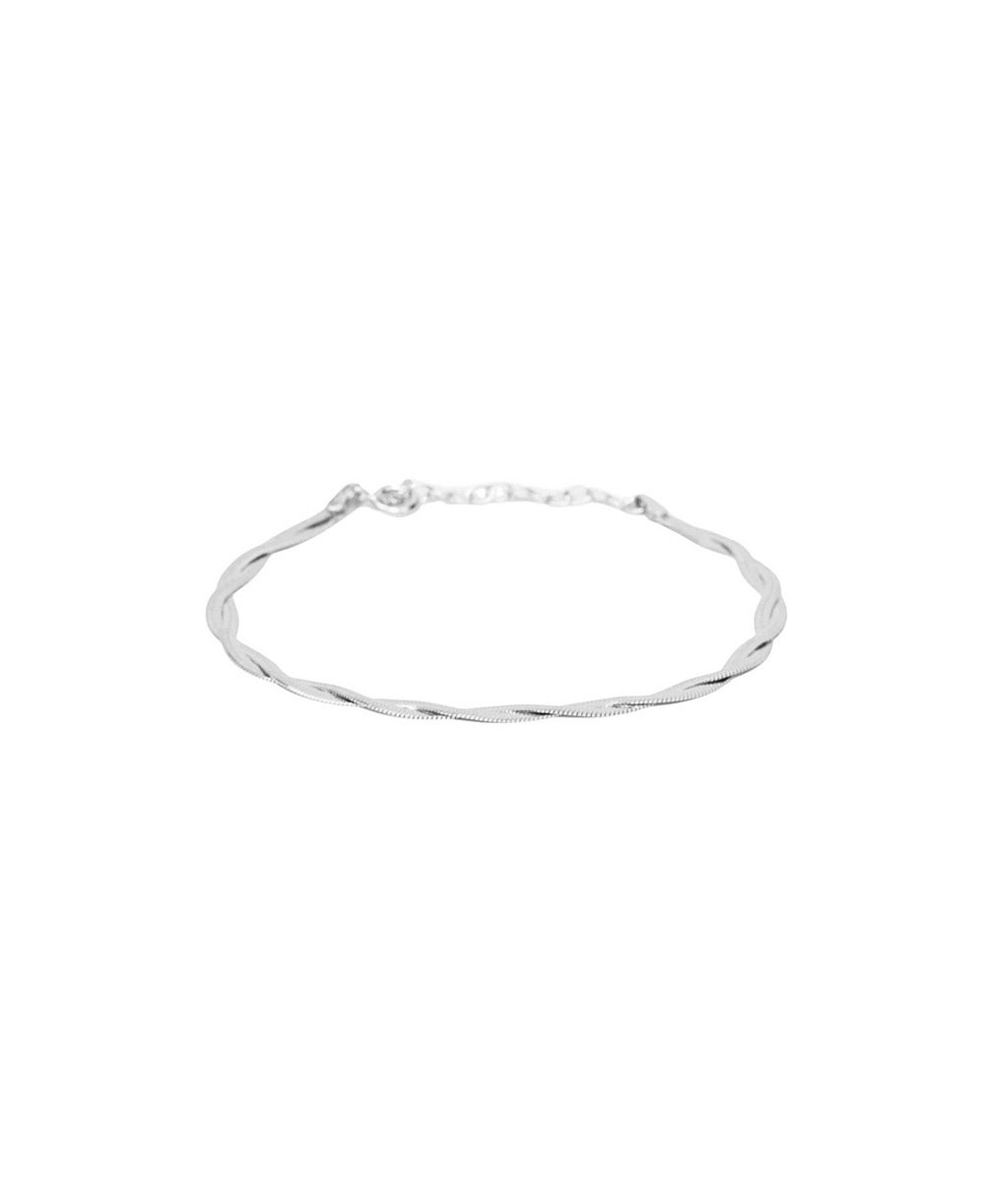 Bearfruit Jewelry 18k Gold Plating over Sterling Silver Cass Chain Bracelet Trendy Minimalist Jewelry Unique