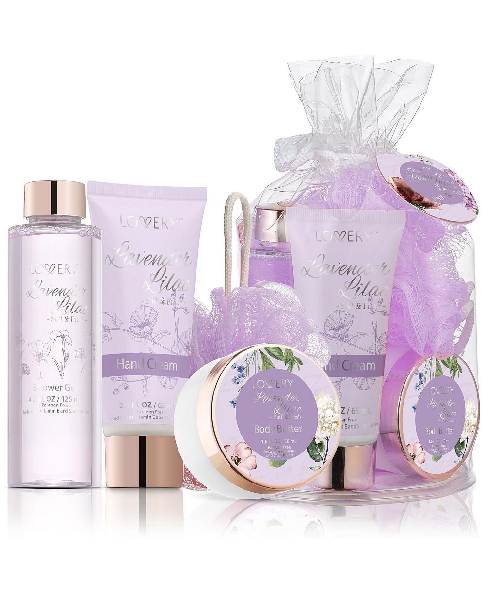 Lovery набор для домашнего спа Lavender Lilac - 5 предметов