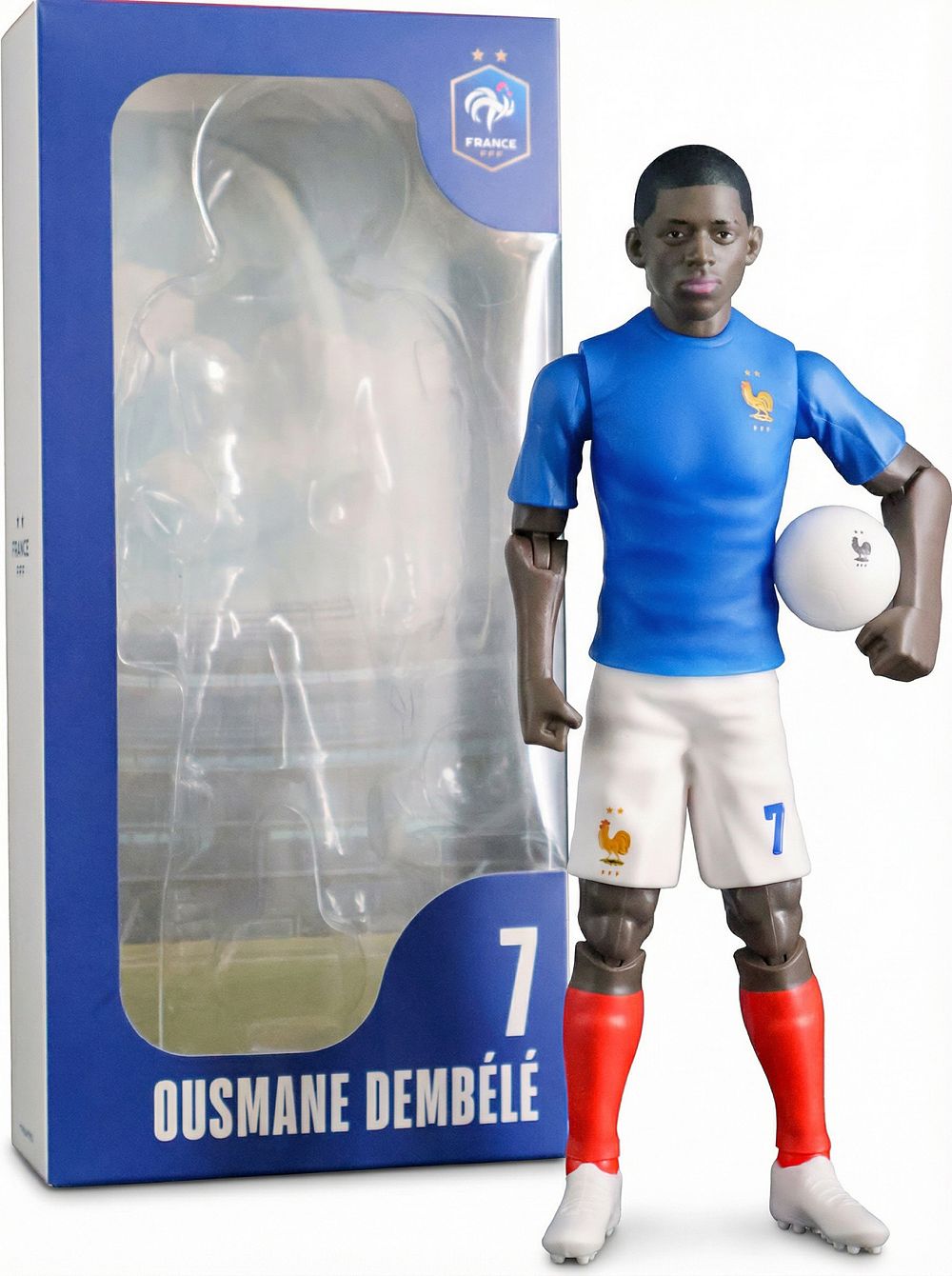 Коллекционная фигурка Banbo Toys SOCKERS France National Ousmane Dembele 8"