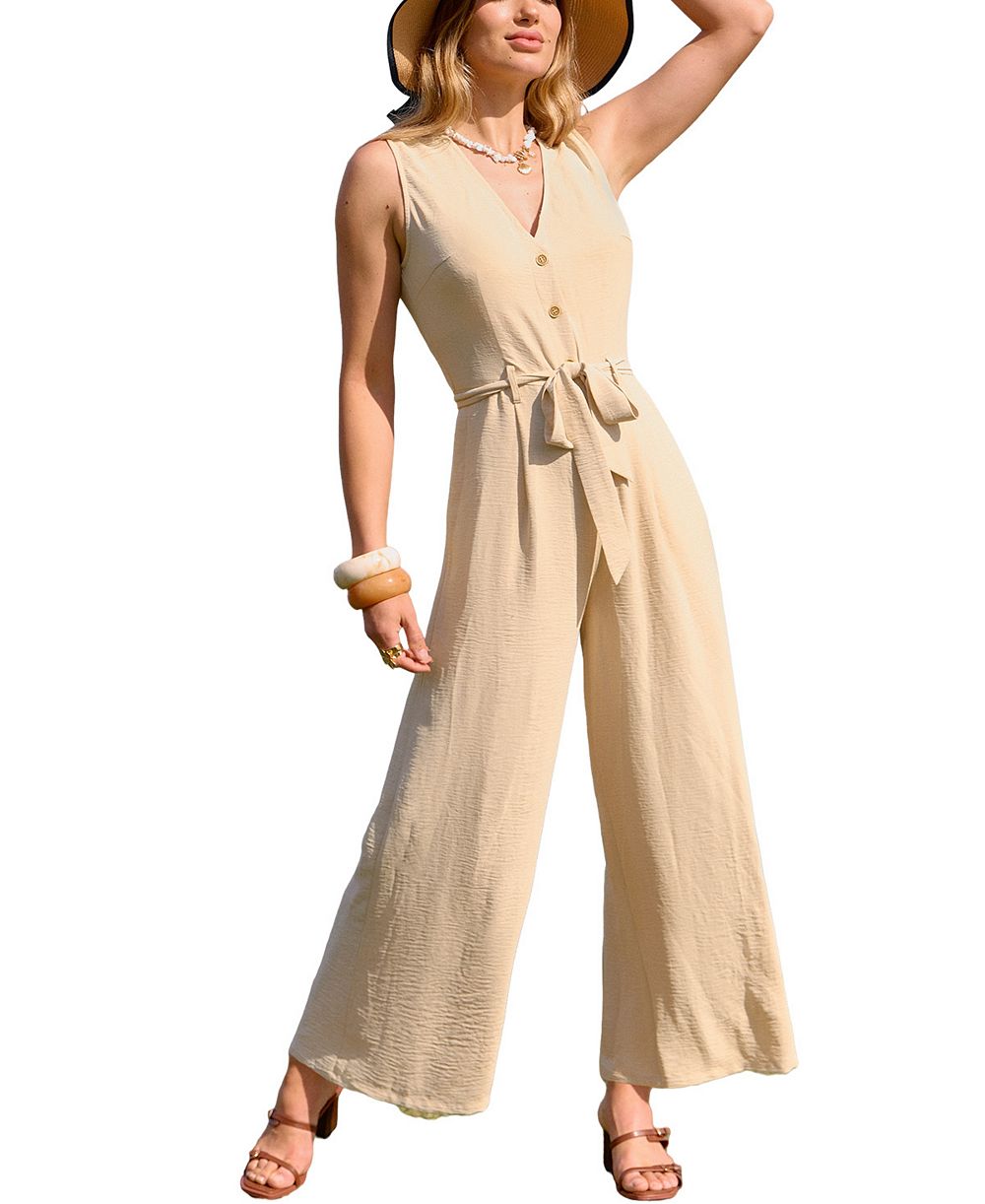 Cupshe Women's Sand Dunes Sand Jumpsuit