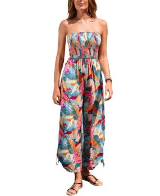 Cupshe Women's Paradise Found Tropical Jumpsuit