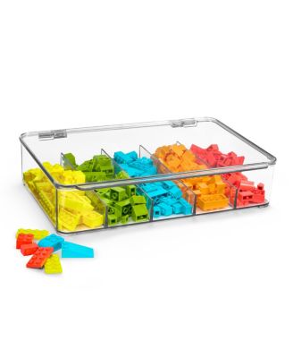 Органайзер для хранения Sorbus Stackable с крышкой на петлях