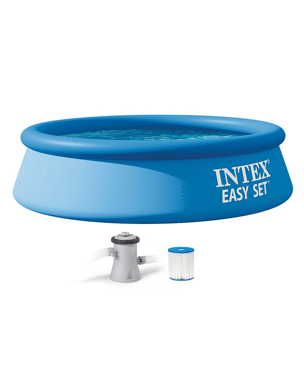 Intex 28107EH Надувной бассейн Easy Set 8 x 24 Inch с фильтром
