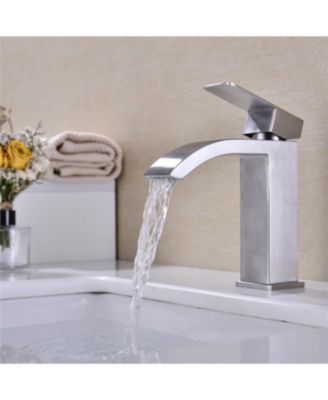 Смеситель для раковины PHYING Waterfall Spout с выдвижным сливом