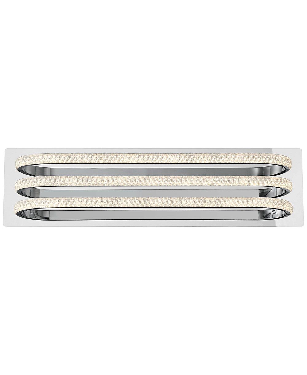 Possini Euro Design Possini Euro Diana 23 1/2" Wide Chrome LED Bathroom Vanity Light