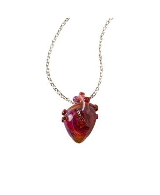 Подвеска Uncommon Goods Anatomical Glass Heart