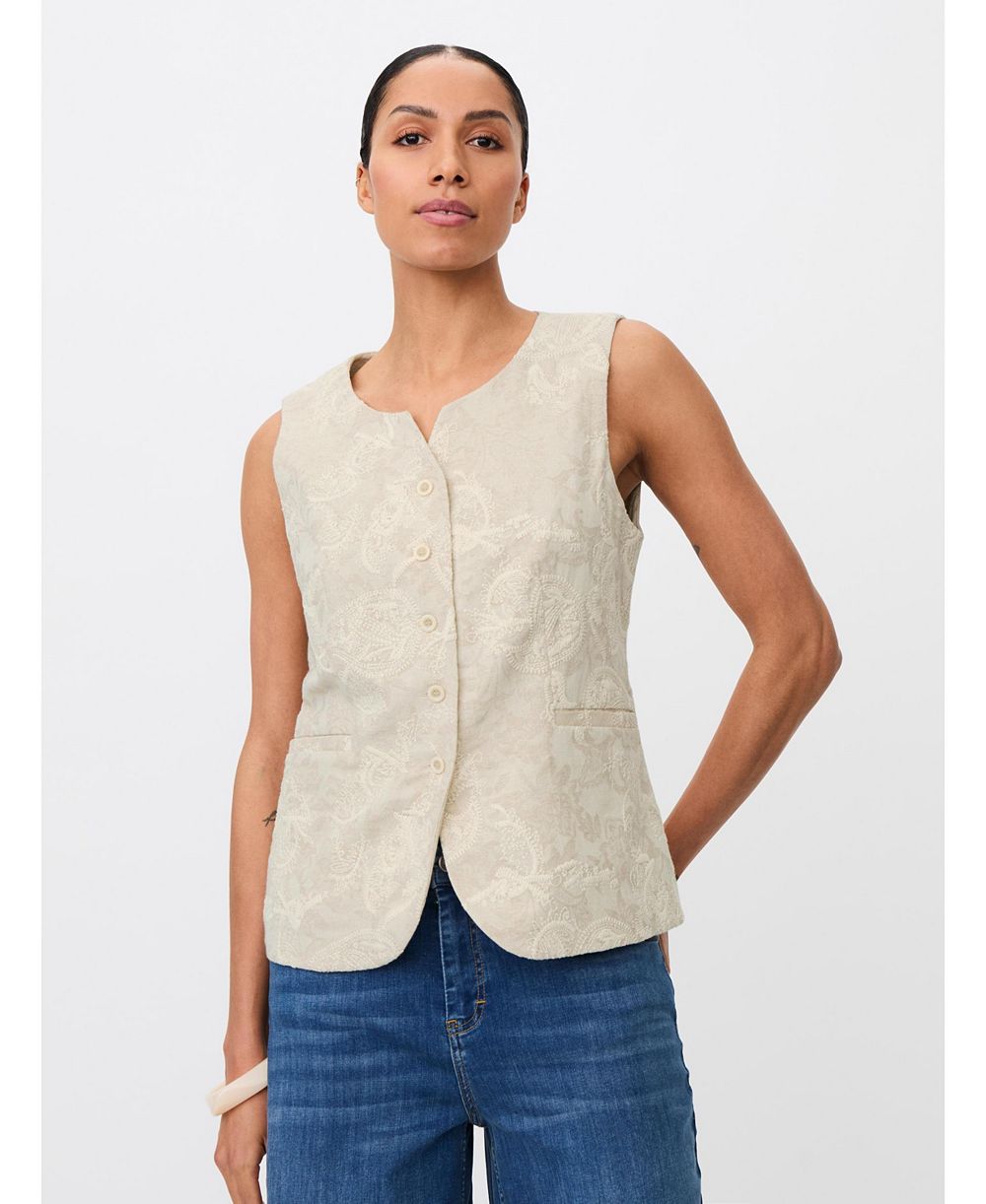 Masai Copenhagen Women's Majorvienne Embroidered Waistcoat
