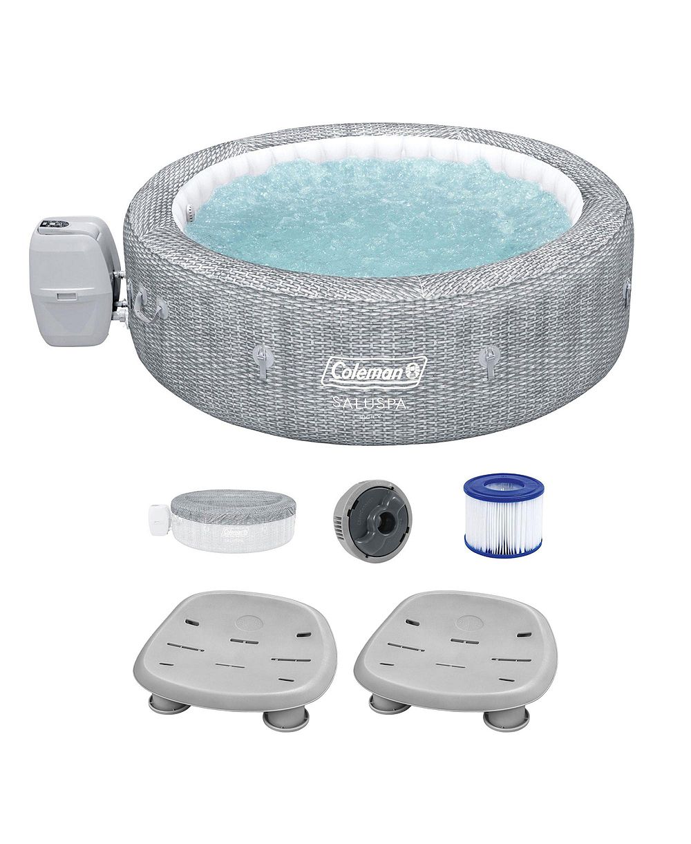 Bestway Coleman Sicily AirJet Надувной круглый джакузи с 2 сиденьями SaluSpa