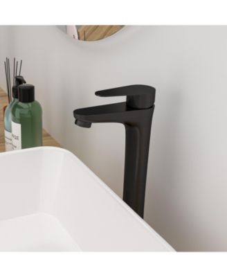 PHYING Oil-Rubbed Bronze Vessel Sink Faucet Single Handle Tall Bathroom Sink Faucet Vanity Bathroom Faucet