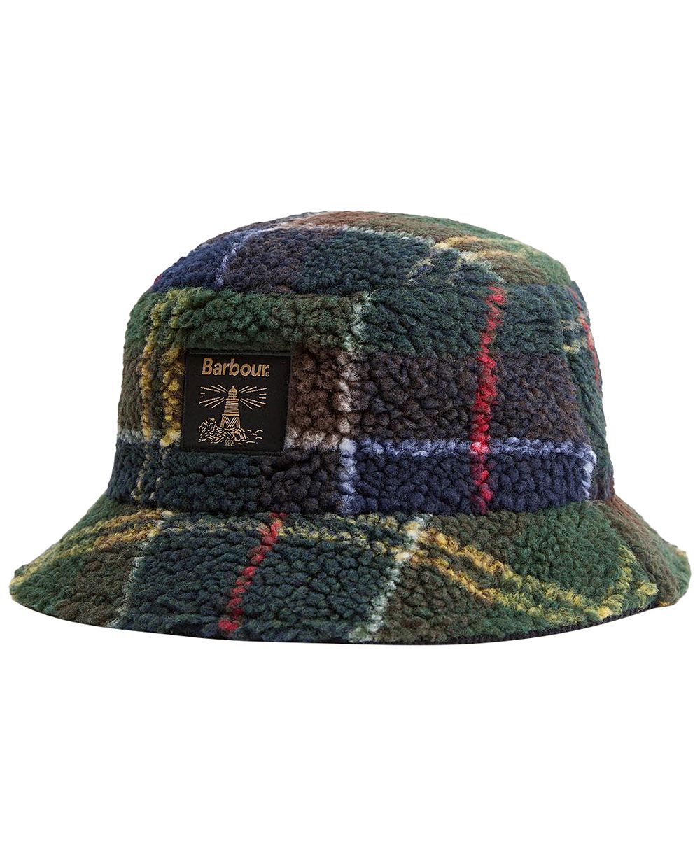 Barbour Men's Field Tartan Fleece Bucket Hat