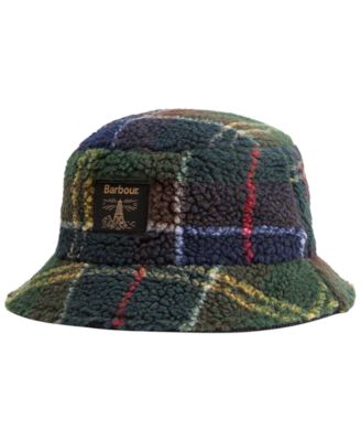 Barbour женская флисовая бейсболка Field Tartan