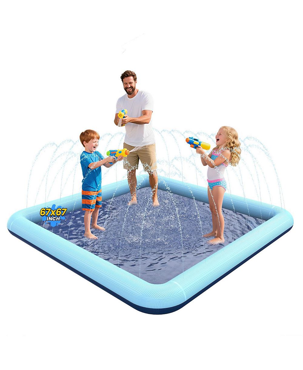 AOFAR брызгалка-игровая площадка для детей 67" Non-slip Splash Pad