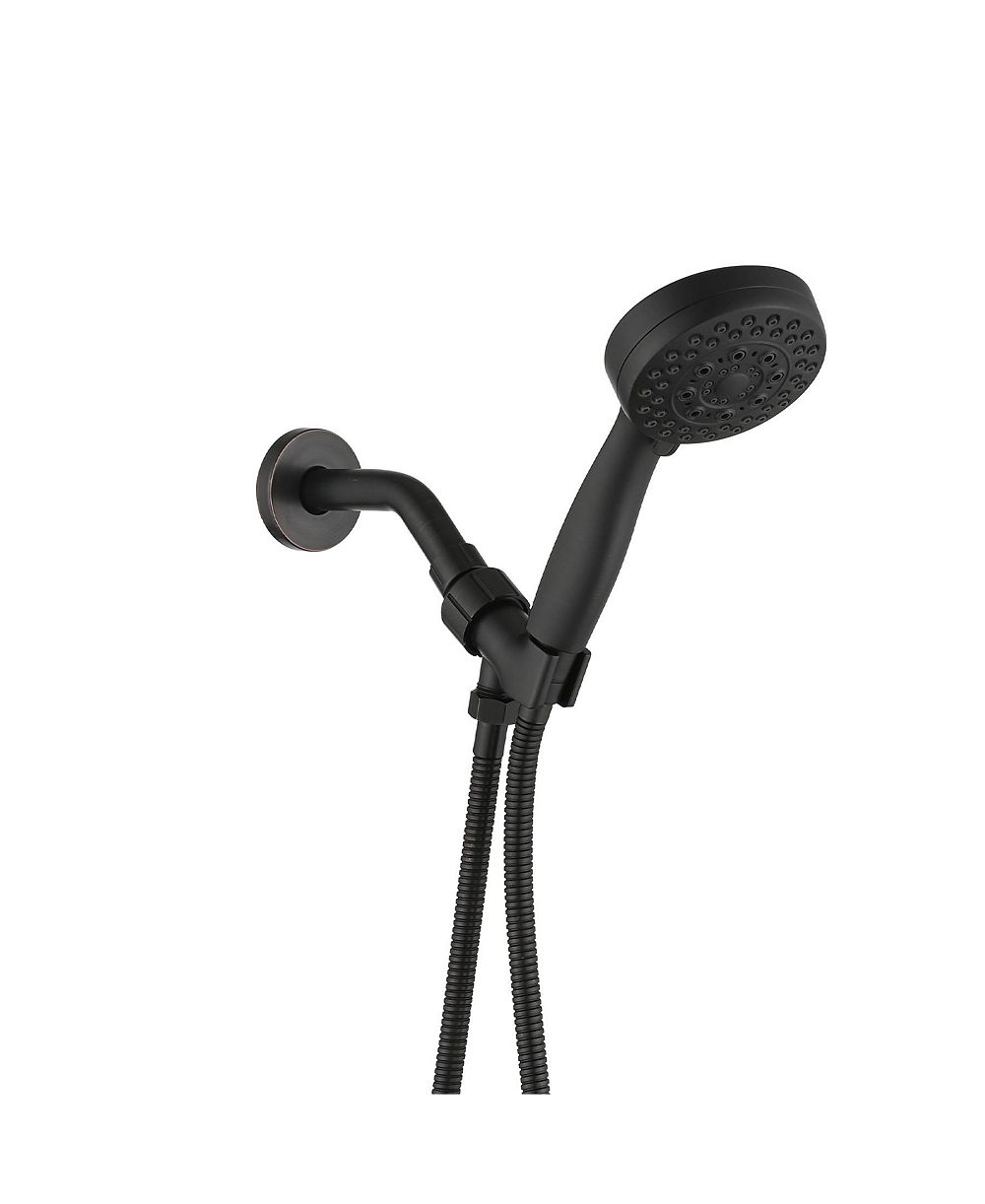 PHYING 5 Mode Adjustable Handheld Shower Head High Pressure Shower Head With Flexible Hose Multipurpose Bathroom Shower Fixture