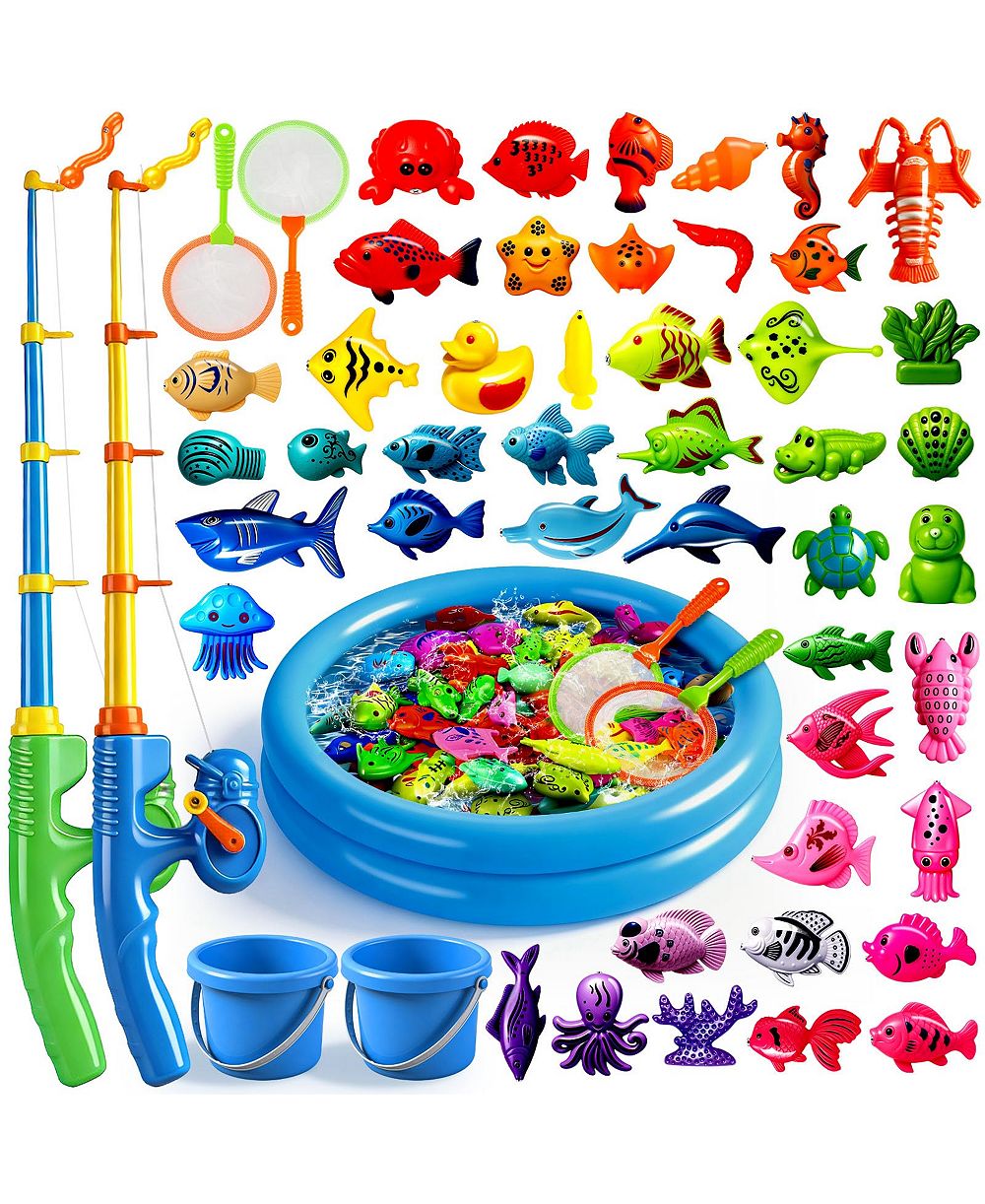 Игровая развивающая игрушка GNUADZ 51 Fishes, водный стол для детей