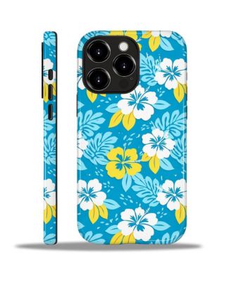 Защитный чехол Lamicall Military Grade Dual Layer для iPhone, Hibiscus Escape ударопрочный противоскользящий