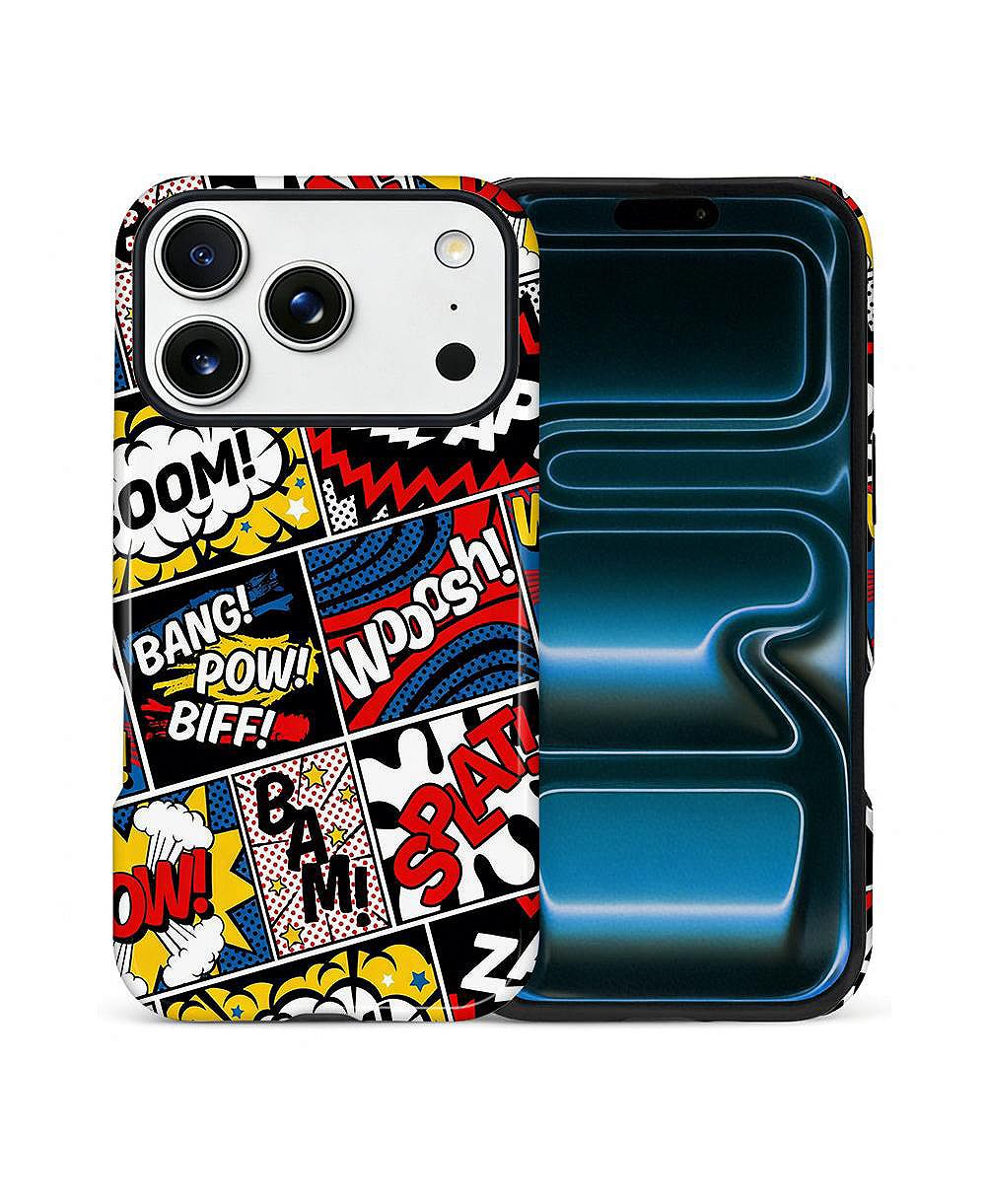 Lamicall iPhone чехол Military Grade Dual Layer Comic Blast Shockproof Anti-Slip Protective