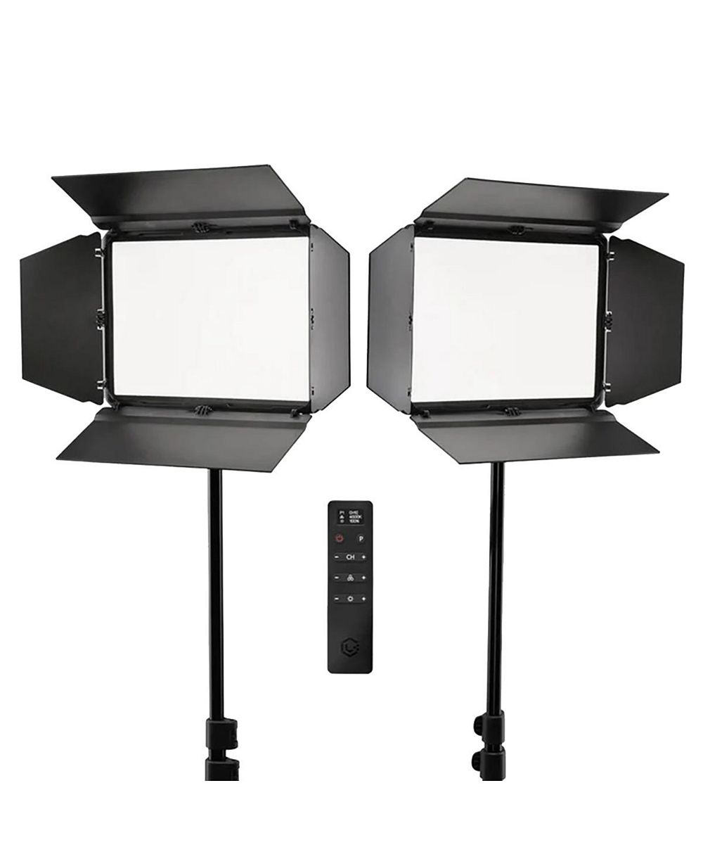Lume Cube Studio Panel LED 2-Light Kit Rechargeable Wireless Remote Control Light Kit