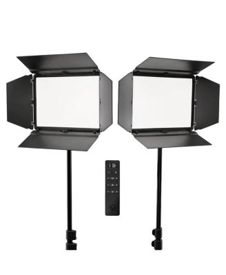 Lume Cube Studio Panel LED 2-Light Kit Rechargeable Wireless Remote Control Light Kit