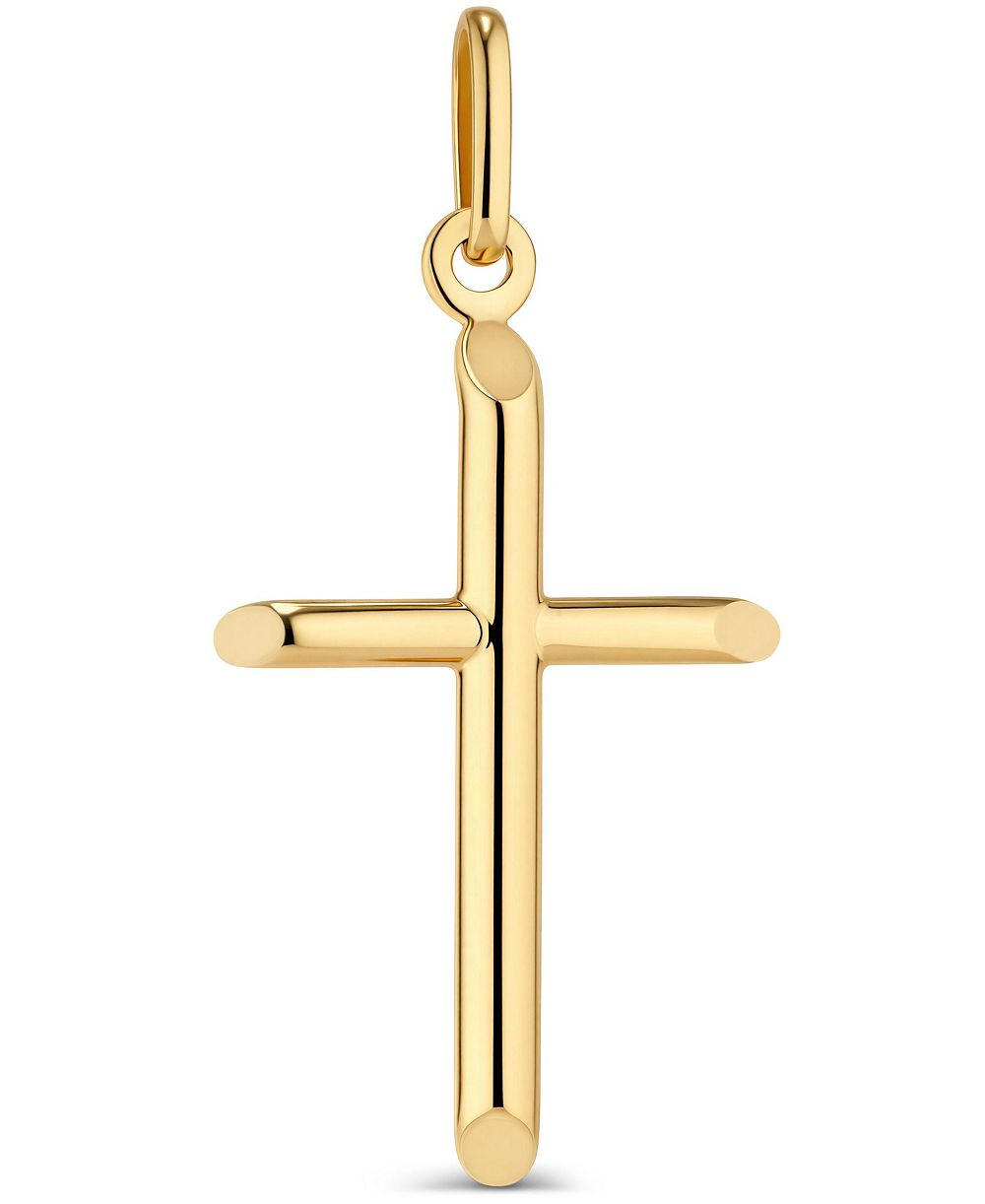 Подвеска-крест DEVATA в золоте 14K