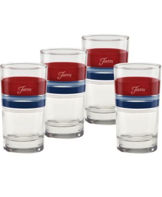 Fiesta Americana Juice Glasses, Set of 4