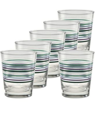 Стаканы для коктейлей Fiesta Lavender Bloom Double Old Fashioned, набор из 6 шт