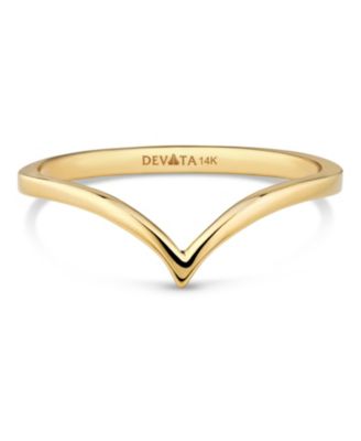 Кольцо Devata Chevron из золота 14K