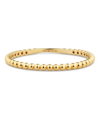 DEVATA Кольцо Ball Ring из 14K Gold