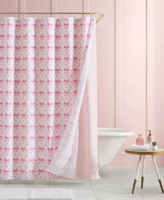 Штора для душа Betsey Johnson с принтом Festive Bow 72" x 72"