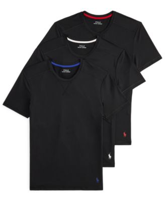 Мужская майка Polo Ralph Lauren Performance Sport Crewneck, 3 шт.